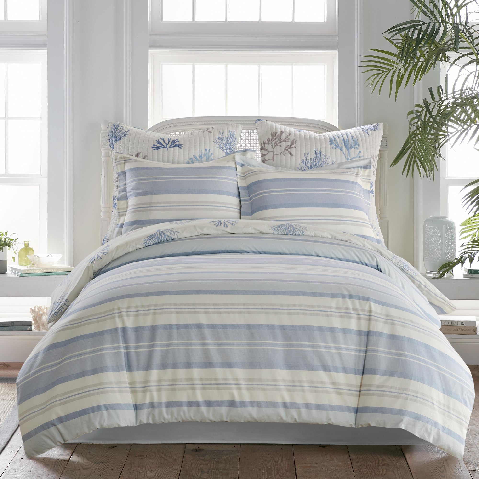 Amazon.com: Levtex Home - Ipanema Duvet Cover Set - Twin Duvet